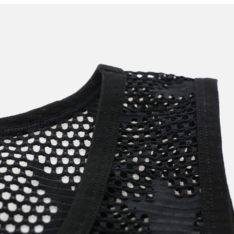 Áo Ba Lỗ Nam Phối Lưới Thời Trang Gợi Cảm