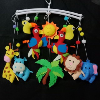 🐭🐢bộ treo nôi thú  rừng 🐦🐥🐑
