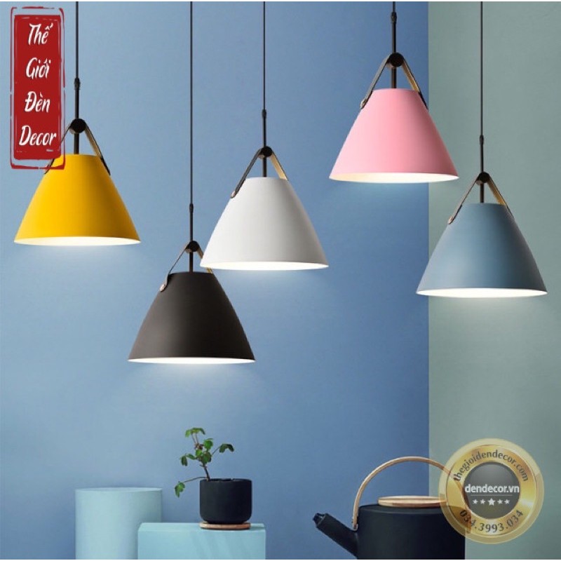 ĐÈN THẢ DECOR HIỆN ĐẠI T058 ,CHAO THẢ QUAI DA D280 BÀN ĂN,PHÒNG KHÁCH