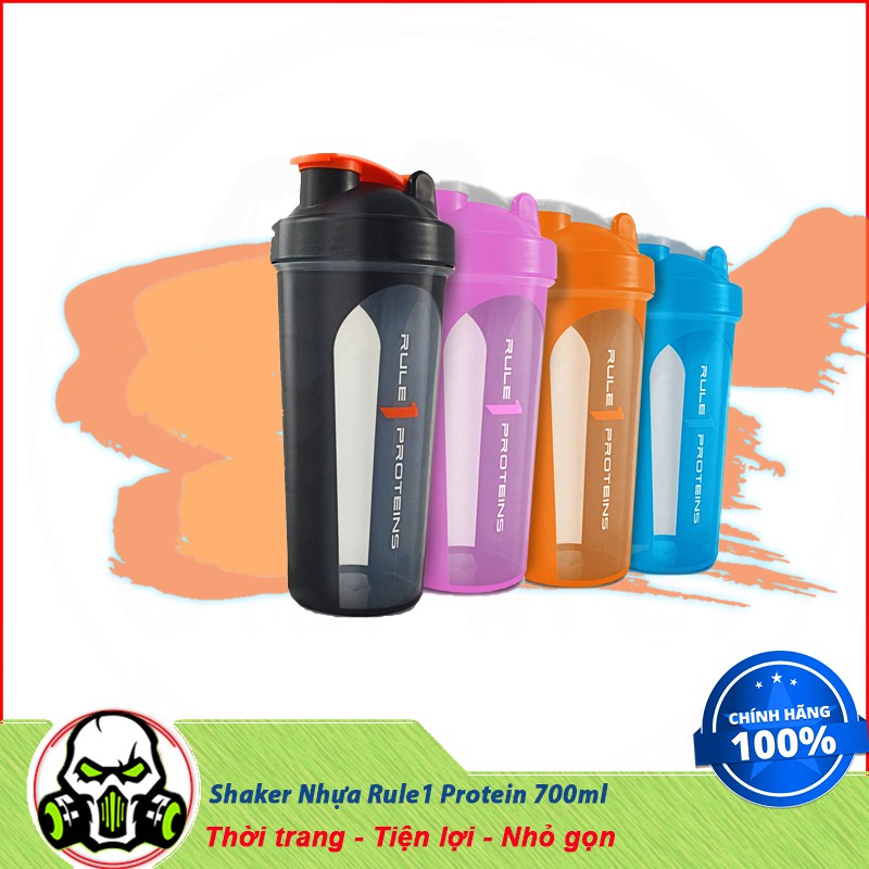 Bình lắc sữa Shaker Rule1 1 ngăn 700Ml - Chính Hãng 100%