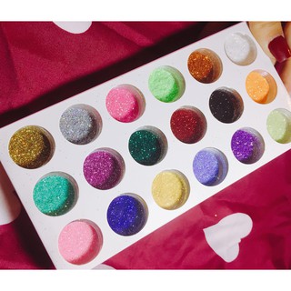 Set 18 hũ nhũ rắc trang trí