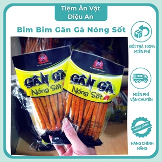 5 Gói Snack Gân Gà Nóng Sốt ❤️ FREESHIP ❤️ Bim Bim Gân Gà Nóng Sốt Gói 30g