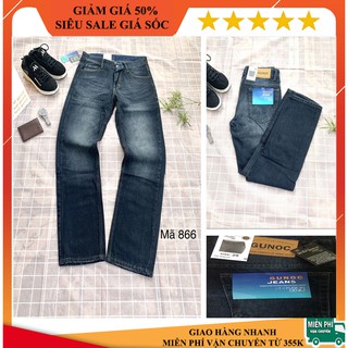 GUNOC - Quần Jean Nam Ống Suông Cao Cấp