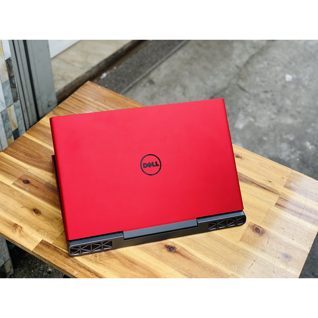 Laptop Dell Gaming 7567/ i7 7700HQ/ 8G/ SSD128+1000G/ Vga GTX1050ti 4G/ Full HD/ Bản Giới Hạn/ Màu Đỏ/ Giá rẻ