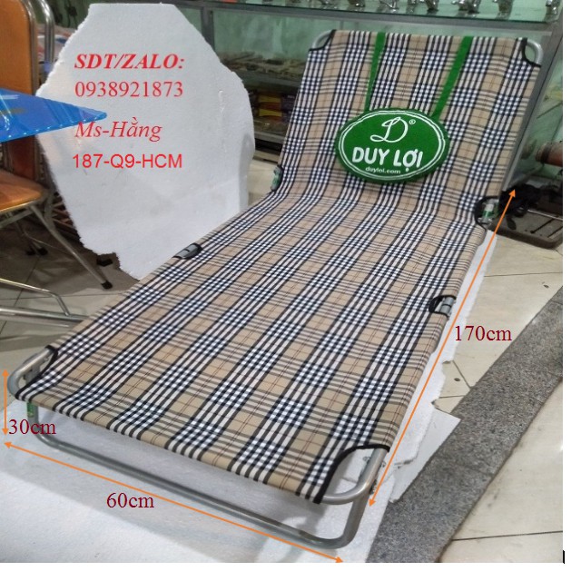 GIƯỜNG XẾP DUY LỢI LOẠI THÉP SƠN TĨNH ĐIỆN CỠ NHỎ - GBSN60DL-