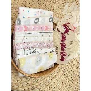 KHĂN SỮA SỢI TRE CORDI HÀN QUỐC SET 10C
