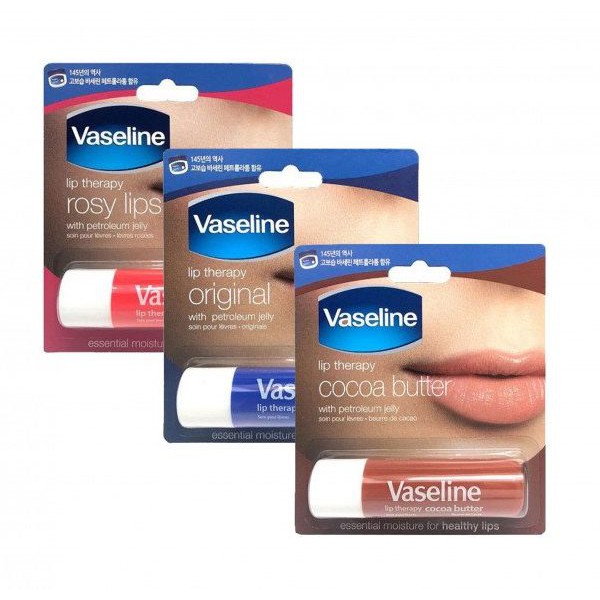 Son Dưỡng Môi Vaseline Lips Therapy 7g đa dạng mùi