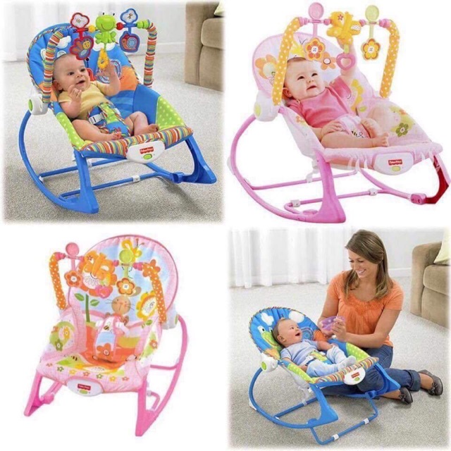 Ghế rung Fisher Price chính hãng Item 2449