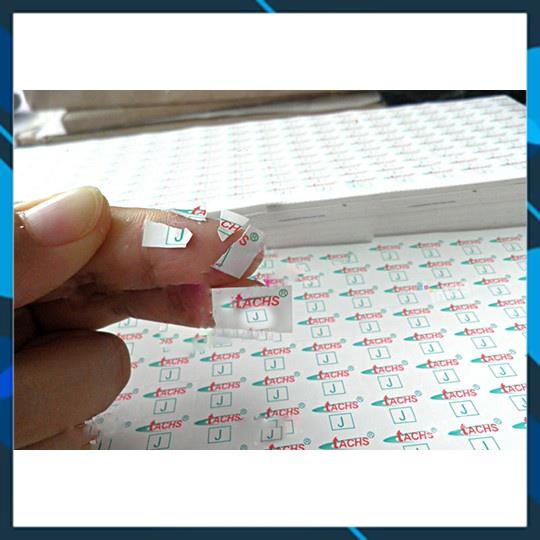 Decal Tem Dẻo Bảo Hành Khổ A4 xấp 10 tờ