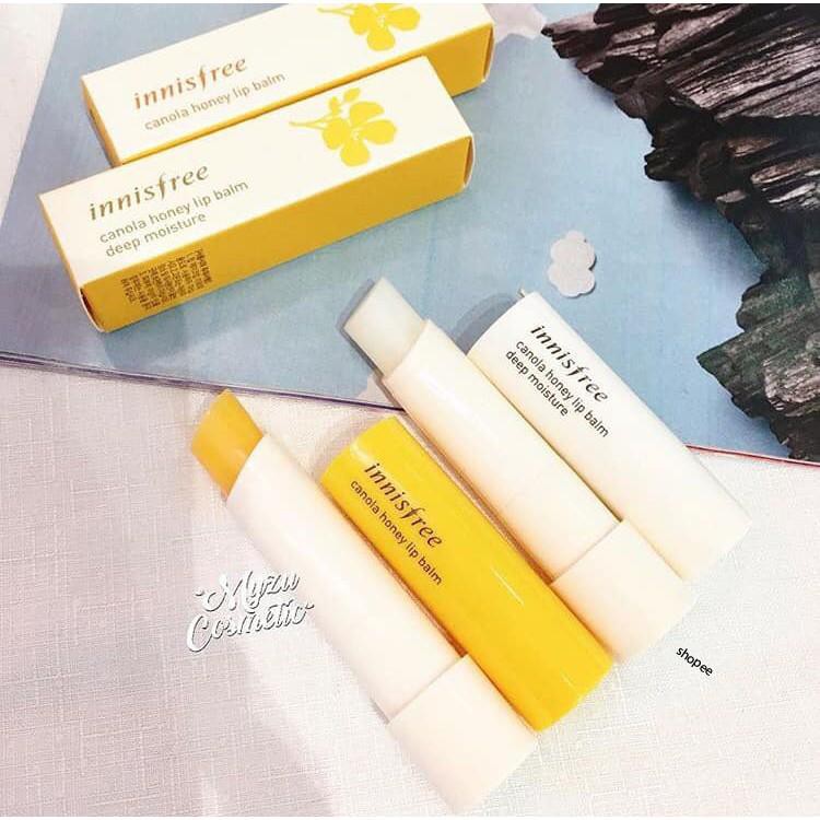 Son dưỡng mật ong INNISFREE CANOLA HONEY LIP BALM