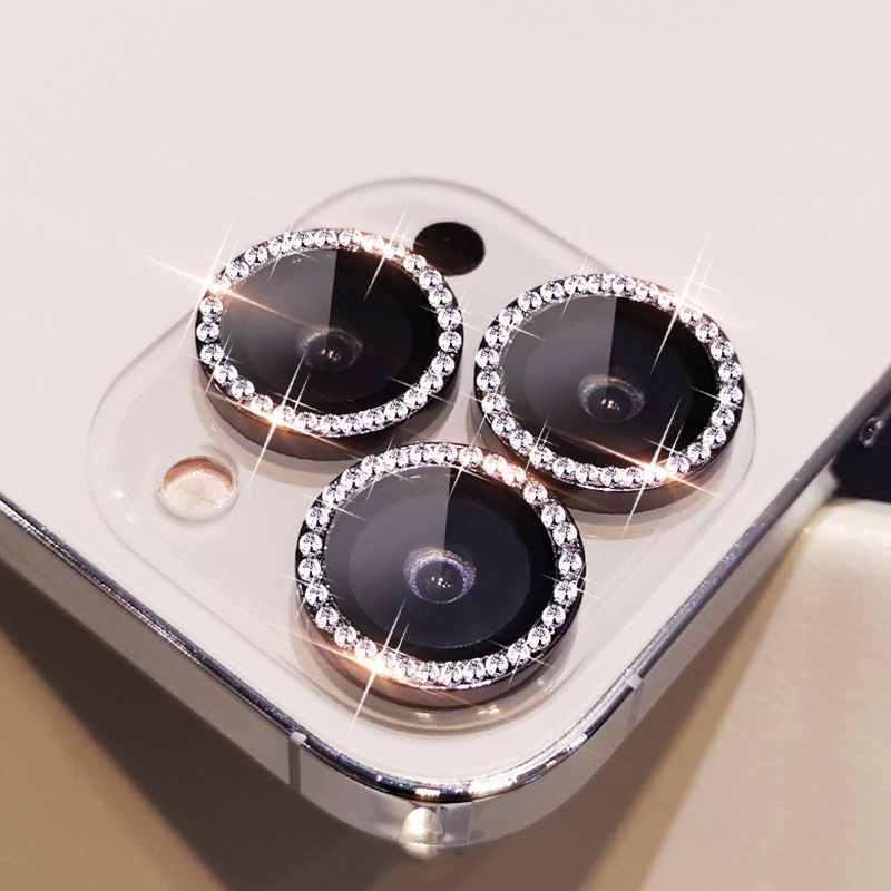 Miếng Kính Cường Lực HD Bảo Vệ Camera Điện Thoại iPhone 11 12 13 Pro Max