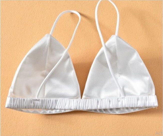 Áo Bra 2 Dây Lụa Mút Mỏng Dây Mảnh, Áo Ngực Cao Cao Cấp Siêu đẹp 9606