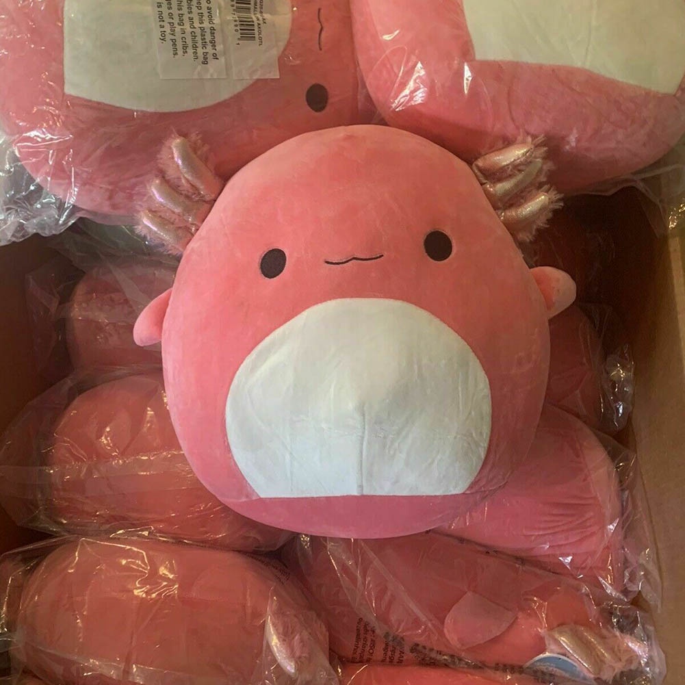 Squishmallow Archie The Axolotl Kellytoy Stuffed Plush Toy Kids Birthday Gift