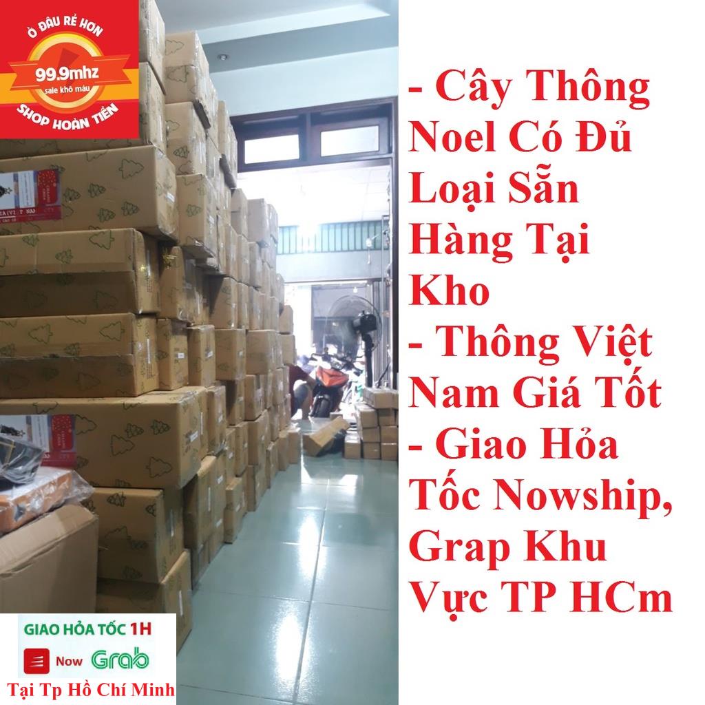 Cây Thông Noel 2m4 Cao Cấp Kèm Phụ Kiện Trang Trí Noel, Cây Thông Hàng Việt Nam Chất Lượng Cao