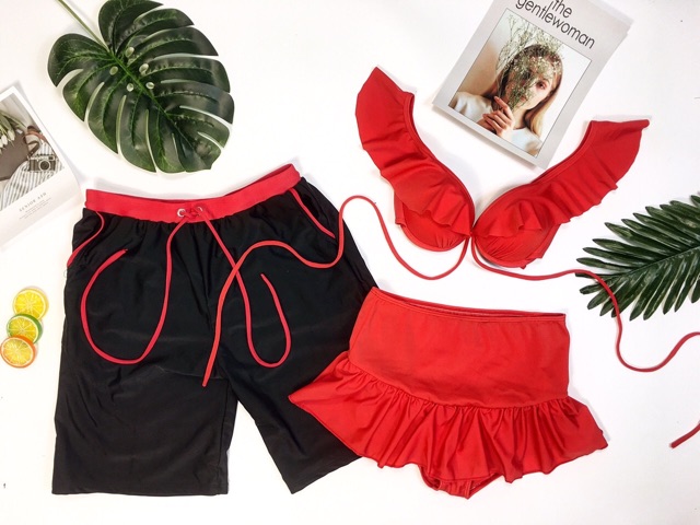 Set bikini, đồ bơi 2 mảnh quần váy