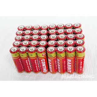 SỈ Pin tiểu Con Thỏ  1 Hộp 40 Viên