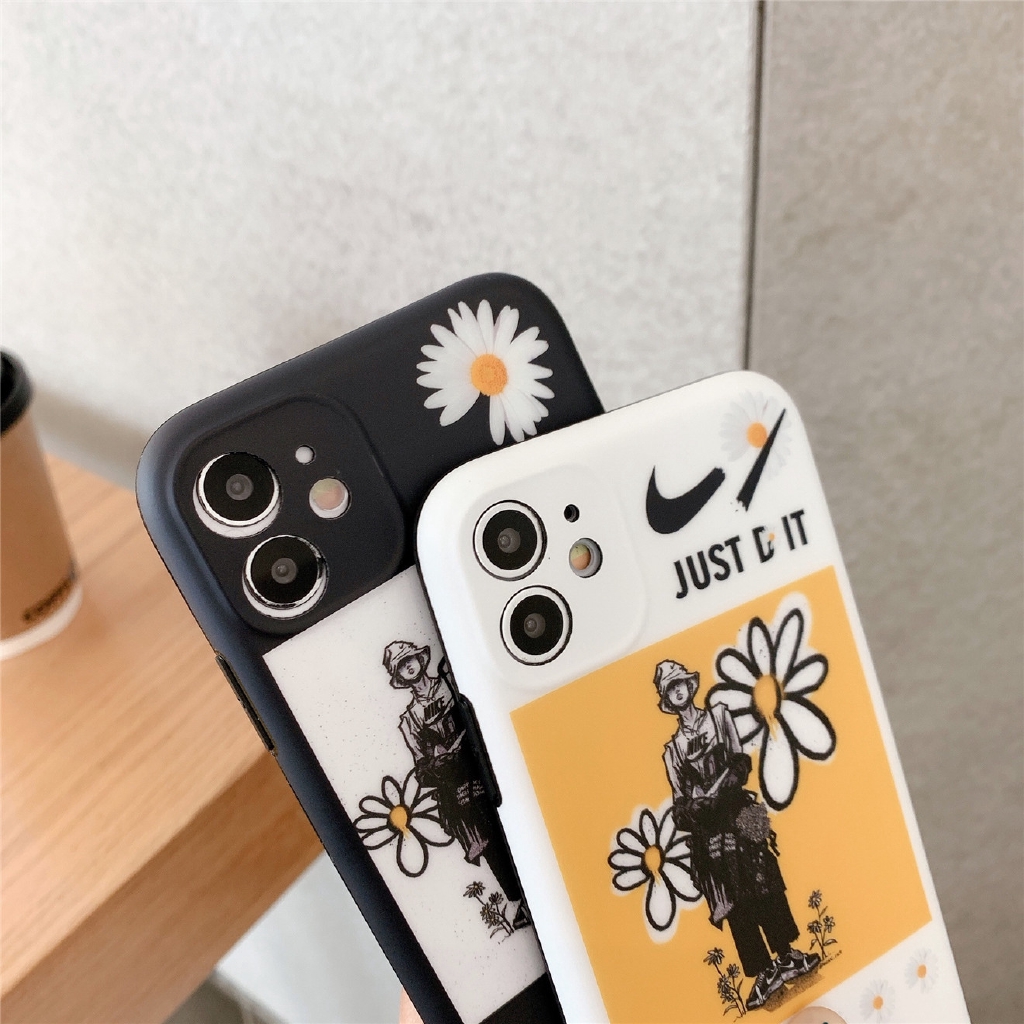 Ốp Điện Thoại Hình Hoa Cúc Xinh Xắn Cho Iphone 7 / 8 + Iphonexs Max Xr 11 Pro 6 | BigBuy360 - bigbuy360.vn