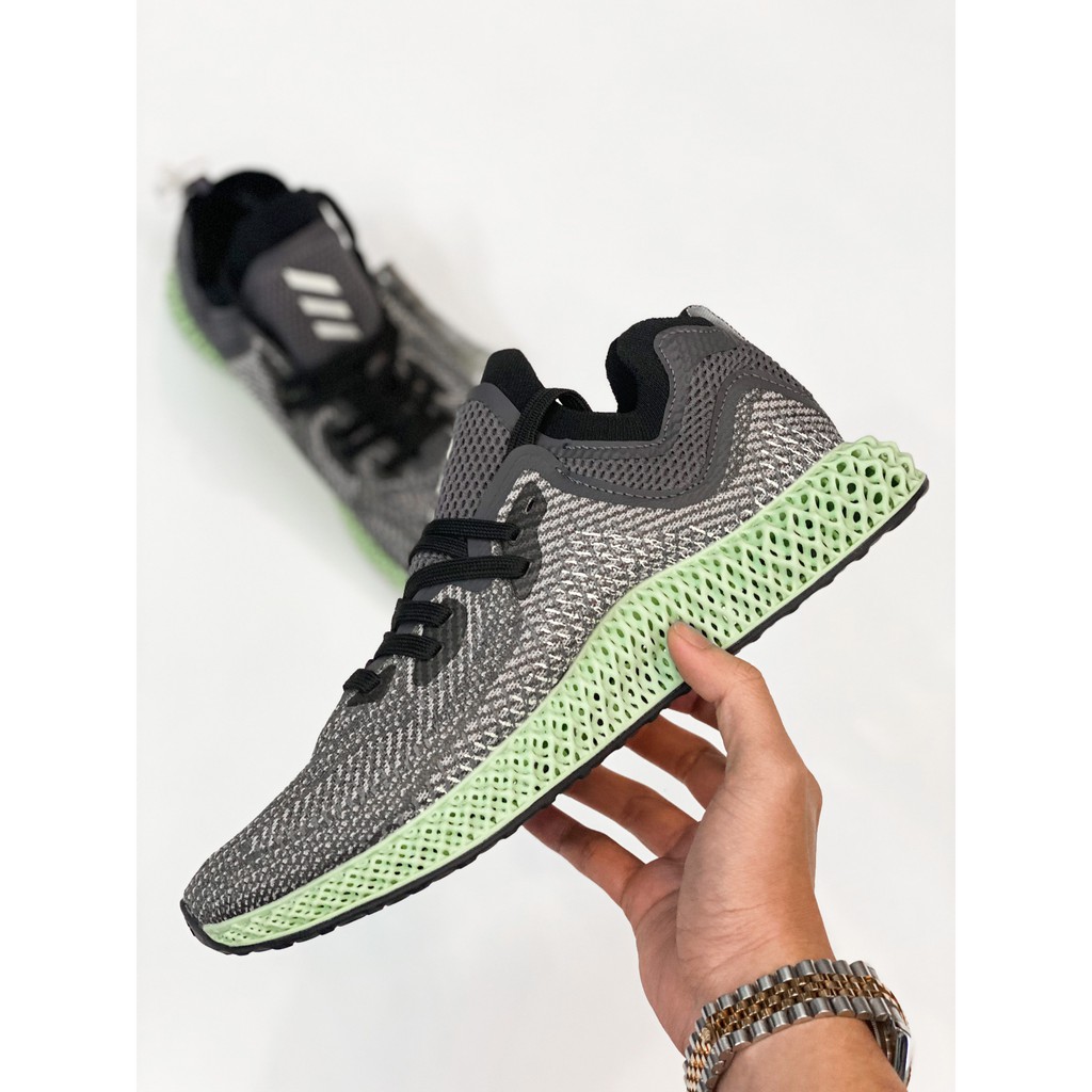 Giày AlphaEdge 4D nam cổ thun cao cấp bền êm nhẹ thoáng gym thể thao