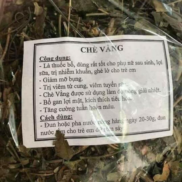 Combo 5 kg lá chè vằng sẻ nguyên chất