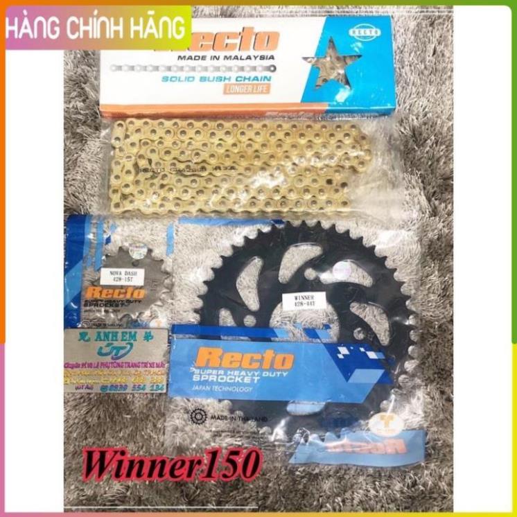 Nhông Sên Đĩa Dành Cho winner v1 winner x sonic ,Sên RECTO 9Ly Vàng CHÍNH HÃNG 100%