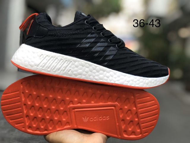 NEW 💯 Rẻ nhất VN (Freeship+Full box) Giày NMD R2 🖤💨❤đen trắng đế đỏ [a862] ❕ J : ࿄ ' #