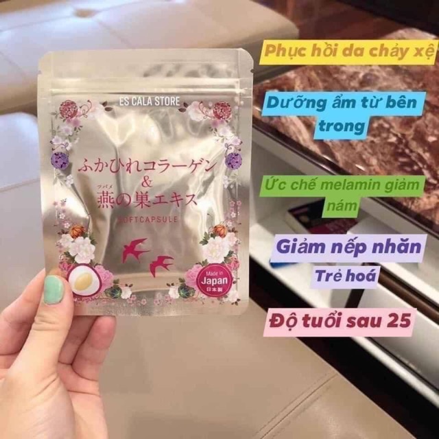 The collagen tươi Collagen yến tươi Koharu nhật bản