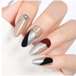 Gel Sơn Móng Tay Màu Ánh Kim Lấp Lánh Thời Trang