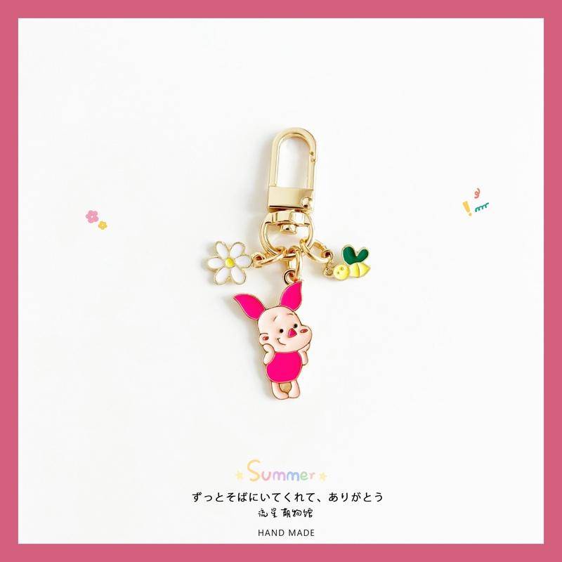 Móc Khóa Hình Gấu Pooh Dễ Thương