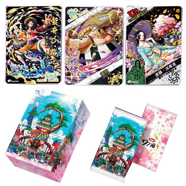 Set 5 ảnh thẻ nhân phẩm Anime One Piece ngẫu nhiên Cao Cấp Siêu Đẹp