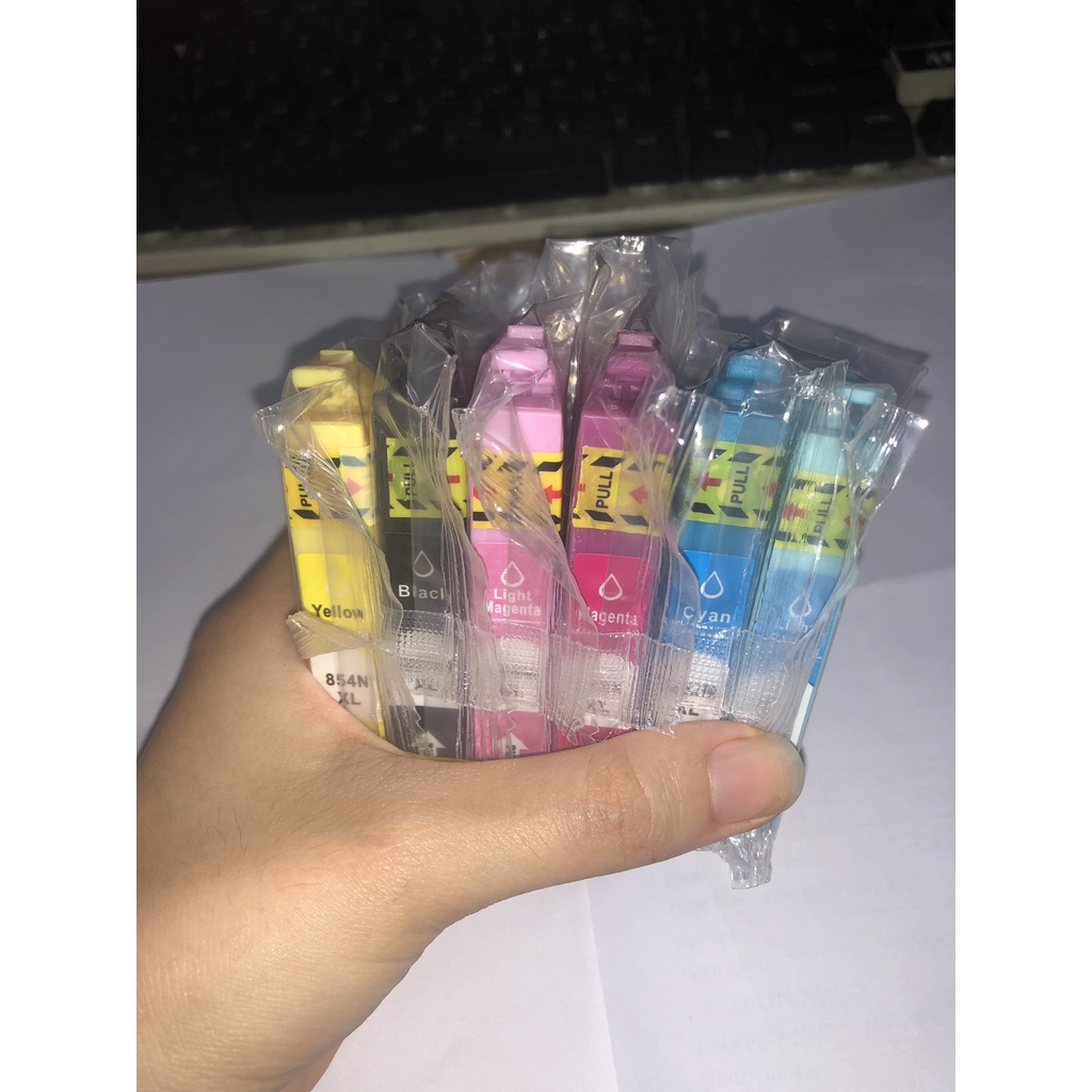 Mực in màu epson T60 ( Bộ 6 màu như hình )