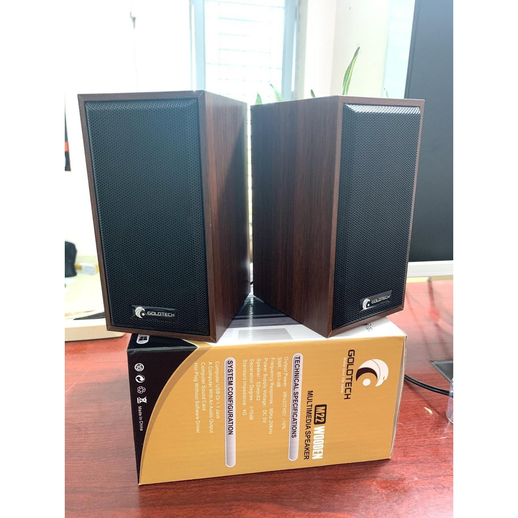 Loa 2.0 GoldTech M22 Hàng Mới Bh 1 Năm