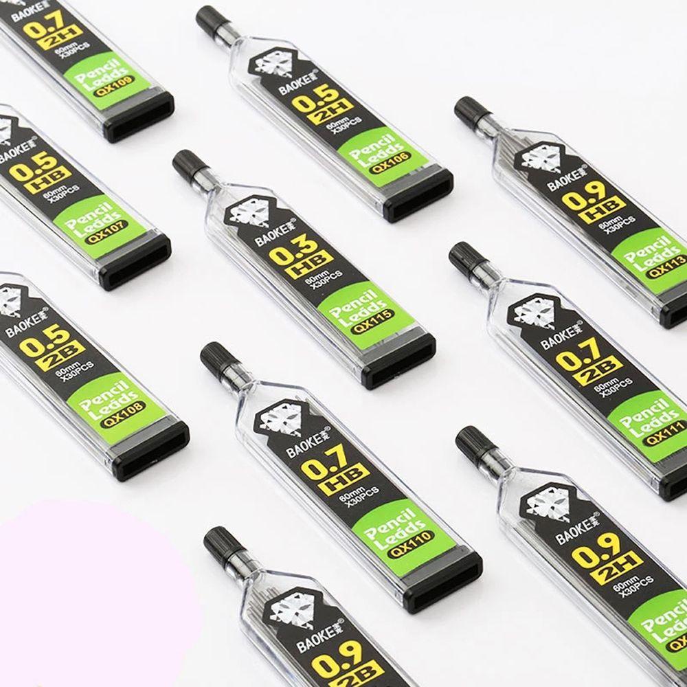 Bút Chì Bấm Tự Động 0.3 0.5 0.7 0.9mm 2B HB 2H Chuyên Dụng Cho Học Sinh