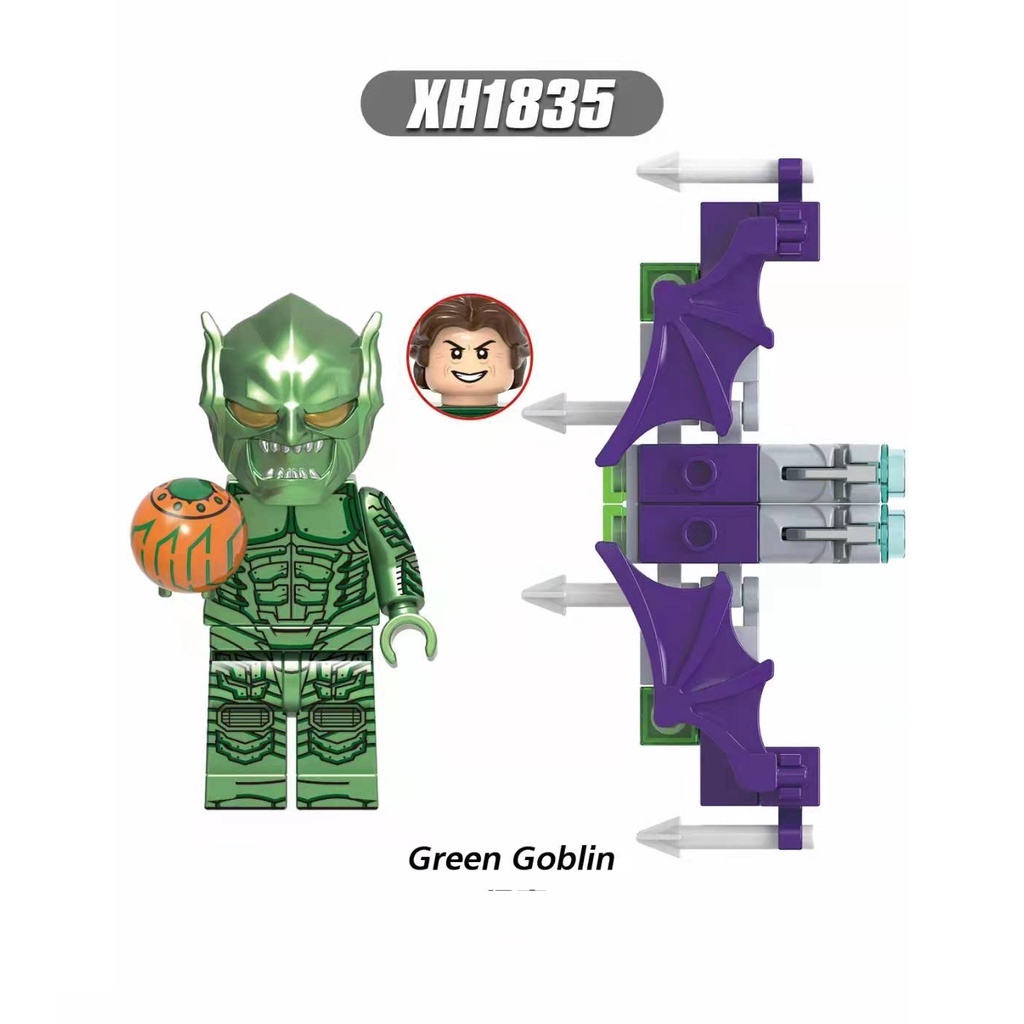 Mô Hình Đồ Chơi Lắp Ráp Người Nhện Marvel avengers minifigures