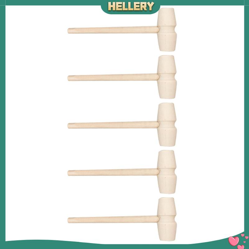 Set 5 Búa Gỗ Đồ Chơi Đập Socola Cho Bé