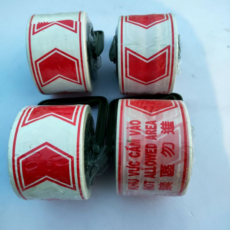 Cuộn dây rào cảnh báo khu vực cấm vào, rào cản công trình, công trường, khu vực cách ly