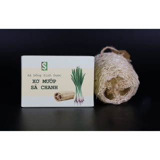 Xà bông xơ mướp sả chanh - sinh dược
