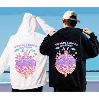Áo hoodie bad rabbitss unisex