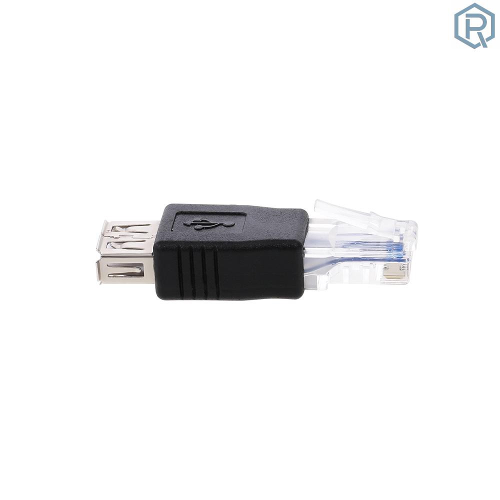 Đầu Chuyển Đổi Usb Sang Rj45 2.0 Cái Sang Ethernet Rj45 Male | BigBuy360 - bigbuy360.vn