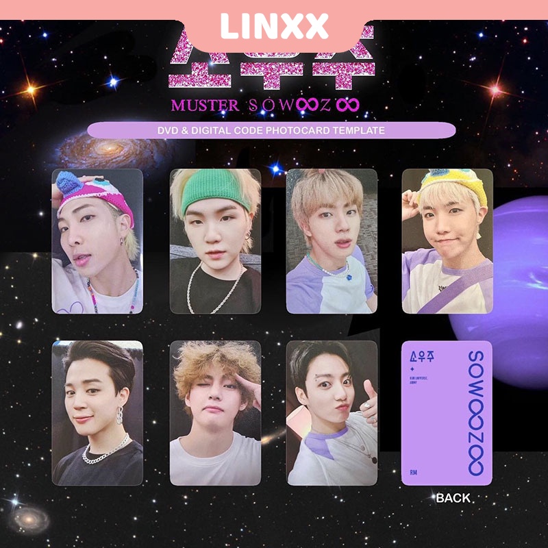 Bộ 7 Thẻ Hình Nhóm Nhạc BTS