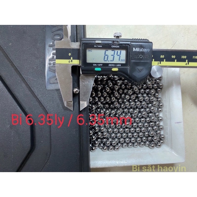 Bi sắt 5.5- 6 - 6.35 - 7 - 7.5 - 8 - 9 - 9.5 -10ly Tròn đẹp đúng kích thước