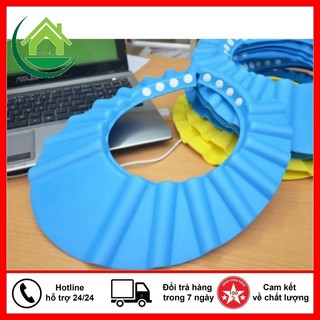 MŨ ĐỘI ĐẦU CHẮN NƯỚC CHO BÉ