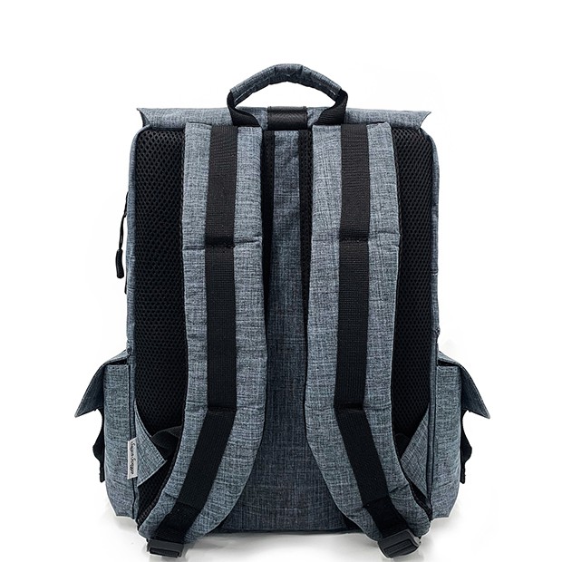 Balo Nắp Dài SAIGON SWAGGER® SGS Flapped Backpack-Ngăn Chống Sốc 15inch