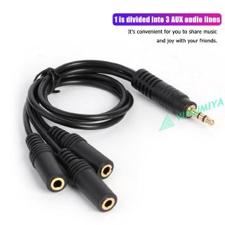 Cáp Chia 3 Cổng Âm Thanh Stereo 3.5mm
