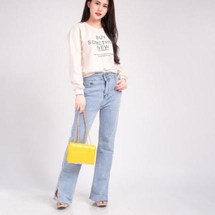 Mới Nhất! Baj LUCIRA Túi Đeo Vai Sợi Xích Dây Xích Đơn Giản Thời Trang Thường Ngày Cho Nữ / TF030