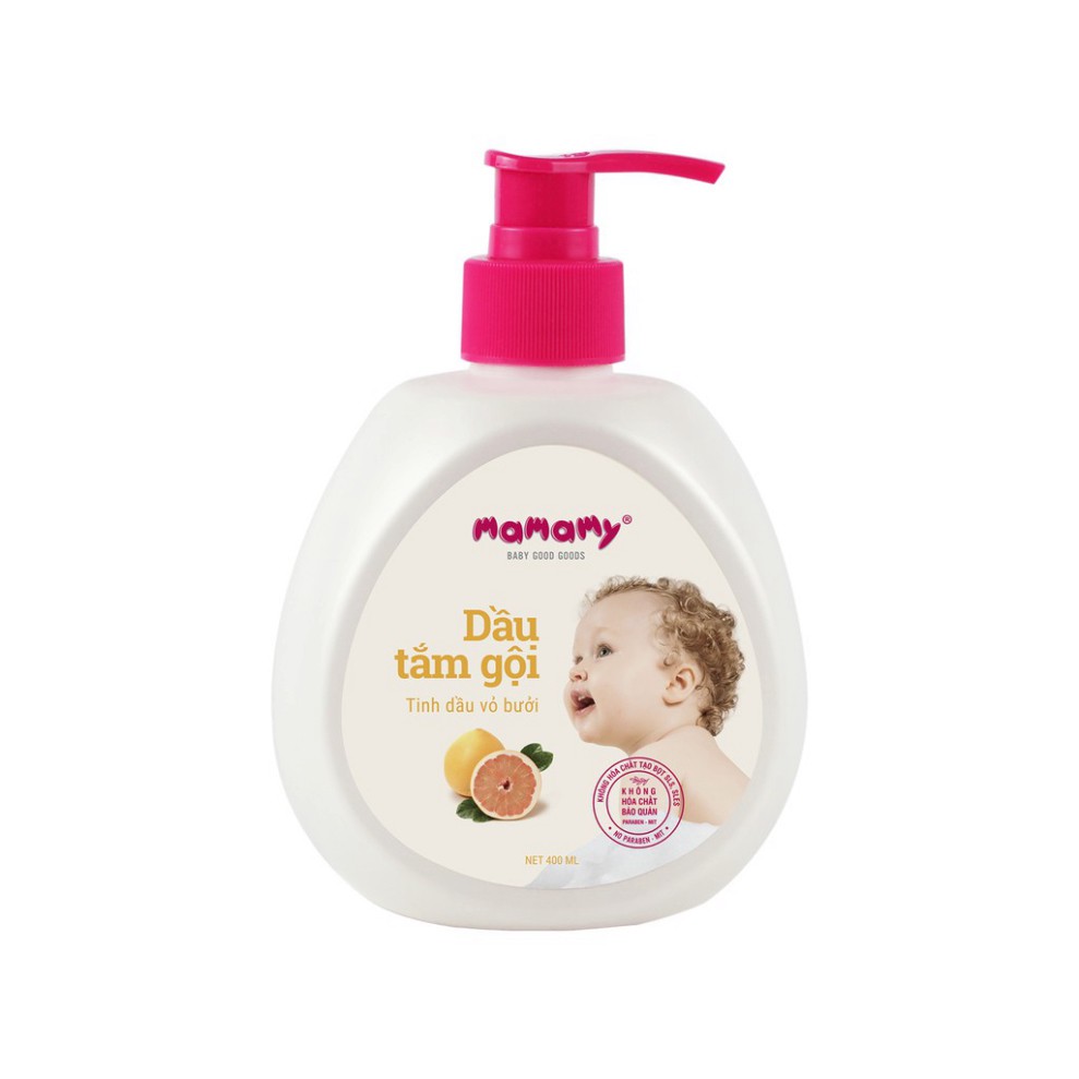  Dầu Tắm Gội Thiên Nhiên Mamamy 400ml | BigBuy360 - bigbuy360.vn