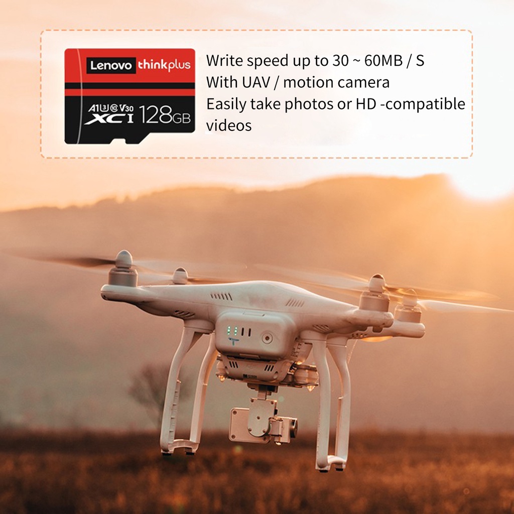 Thẻ nhớ Micro TF102 Lenovo ABS 4GB 8GB 16GB 32GB 64GB 128GB tộc độ cao chống thấm nước