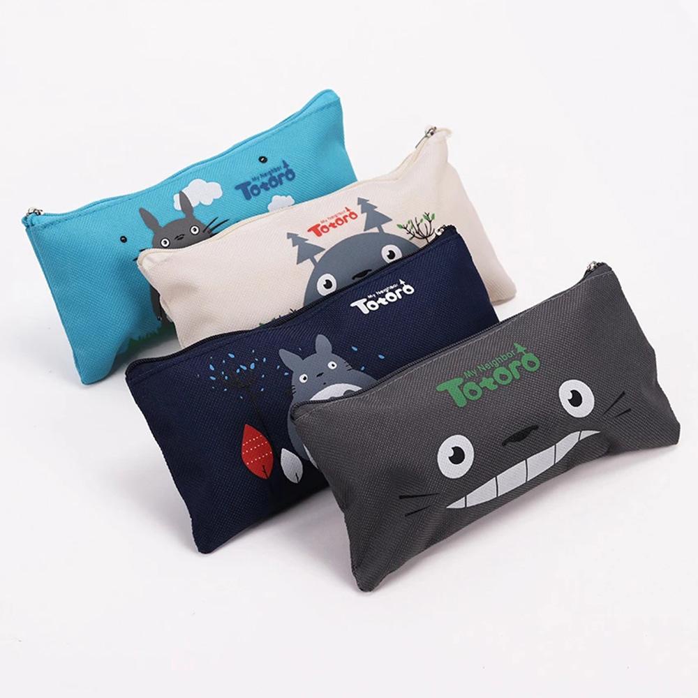 Túi Đựng Bút In Hoạt Hình Totoro Dễ Thương