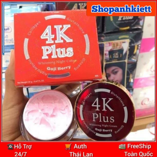 Kem 4k Plus Goji Berry dành cho da mụn + tặng sữa rửa mặt Acnes Pure White 25g