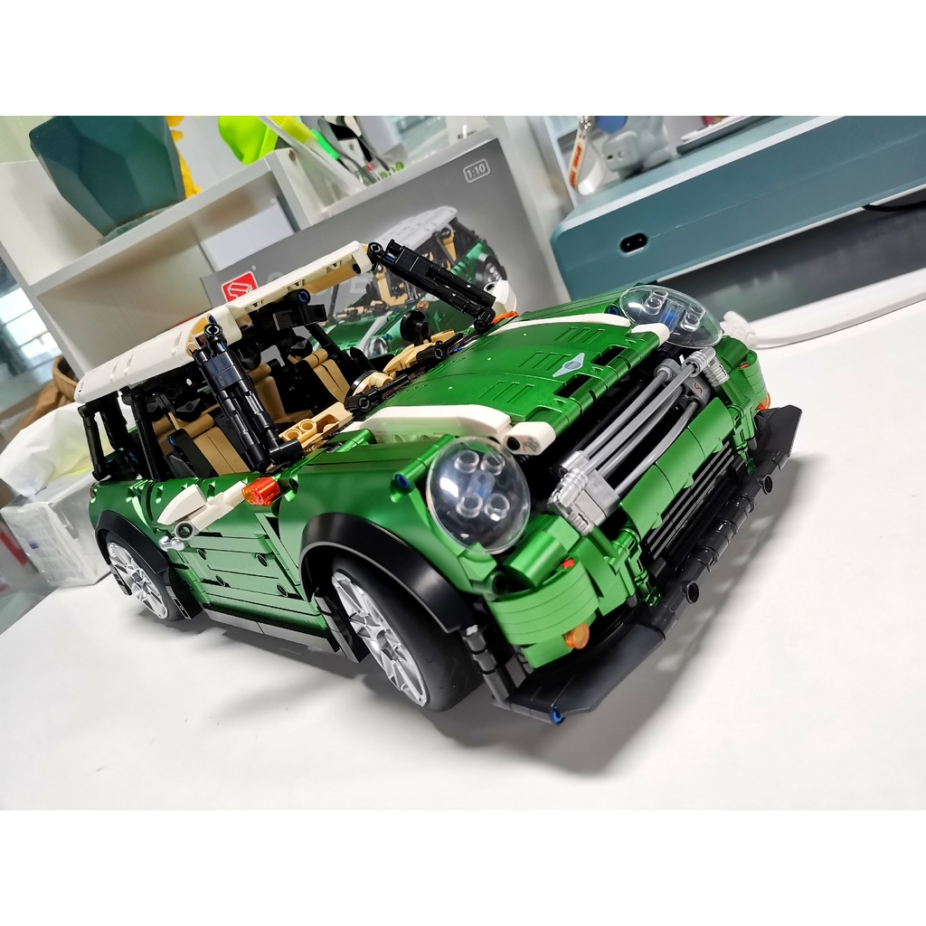 Đồ chơi Lắp ráp Mô hình Siêu xe Mini Cooper T5025 2292pcs Car Compatible MOC Cooper 10242 21002 1:10