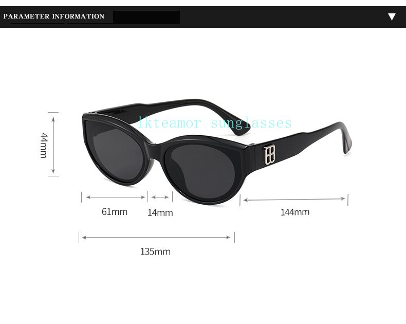 Kính Mát Mắt Mèo Thiết Kế Thời Trang Cá Tính Cho Nữ